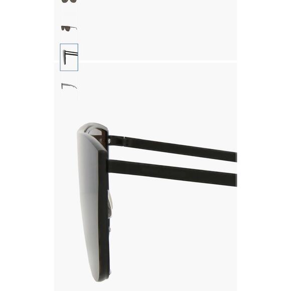 SAINT LAURENT MASK YSL SL1B 001 Black Unisex Shield Sunglasses Retail $530 - Picture 8 of 11